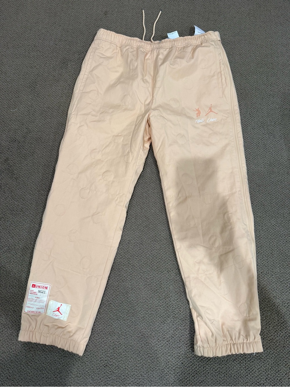 Jordan Peach/Nude Tone Men's Jogger Pants